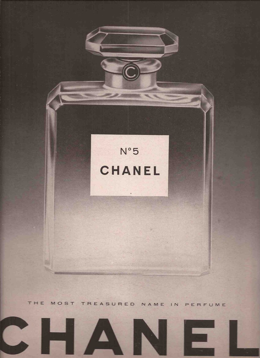 50's Chanel No Perfume Ad 1957