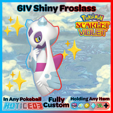✨ Shiny Froslass 6IV ✨ Pokemon Scarlet & Violet 🚀 Fast 🚀