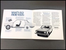 1973 Volvo 144 Vintage Original Sales Brochure Folder