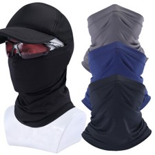 UV Sun Protection Half Face Mask Hiking Cycling Scarf Neck Gaiter for Men Women
