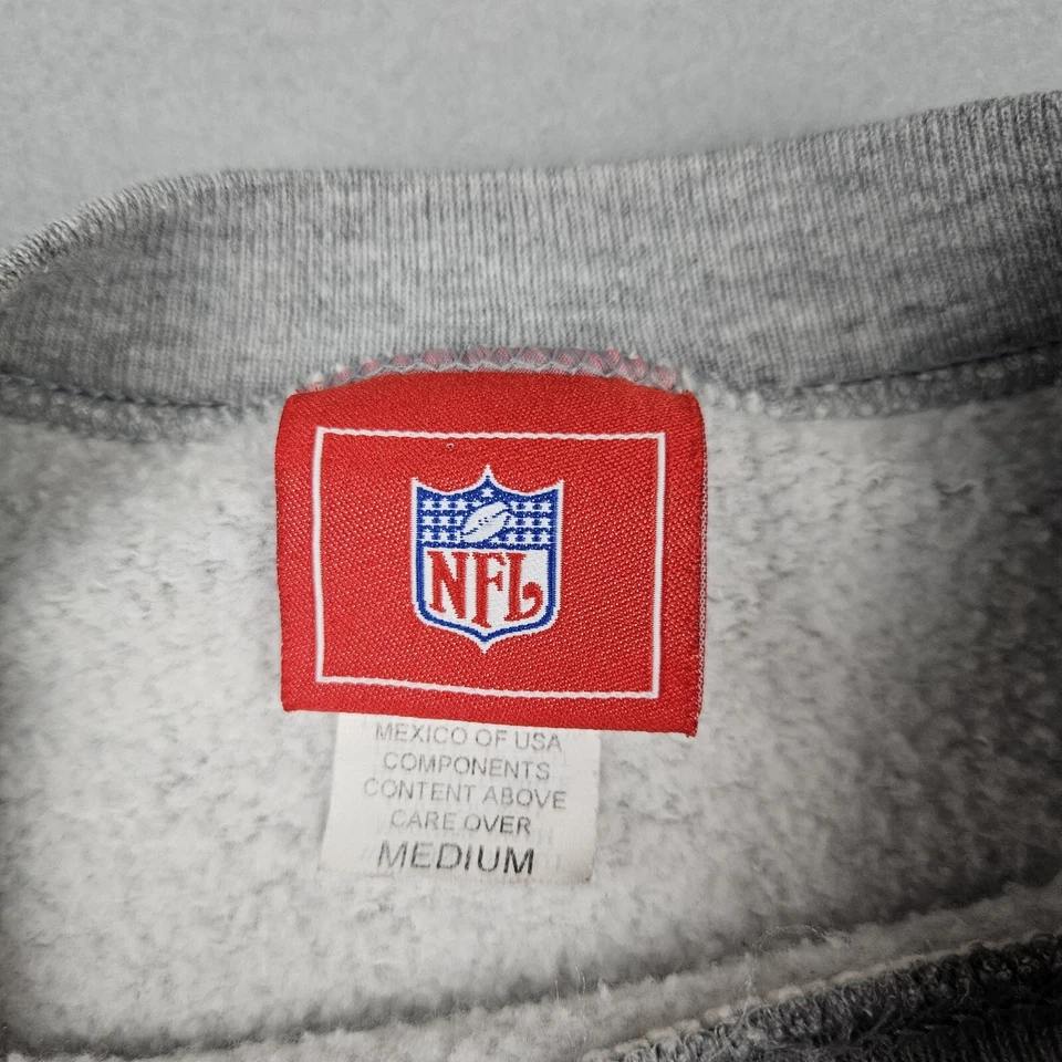 Sudadera De Colección Kansas City Chiefs Juvenil Mediana Grande Logo Cuello Redondo NFL Foto 4 de 4