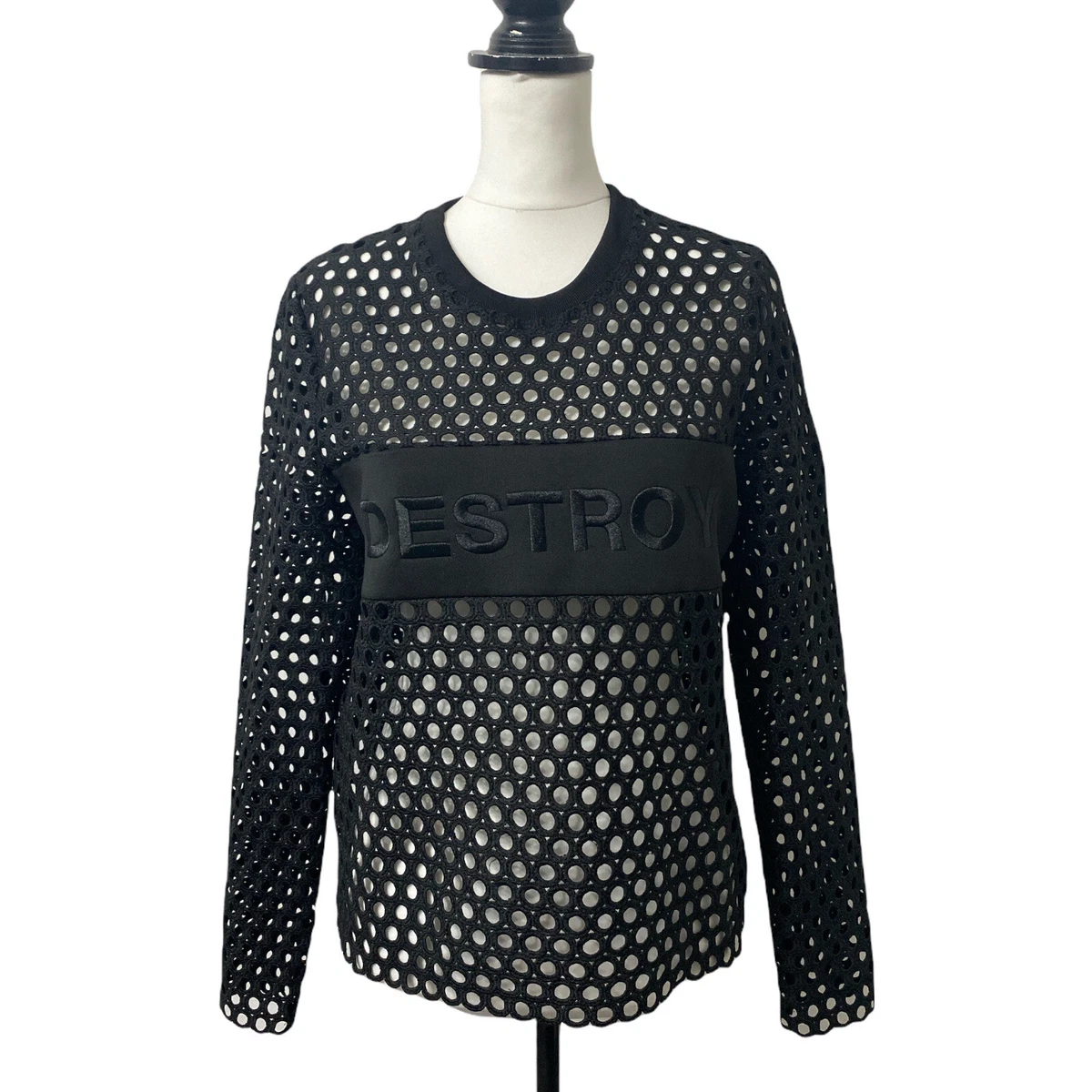 Pull Noir Femme Superdry Wool Cashmere Ribeed Vee | Espace des marques