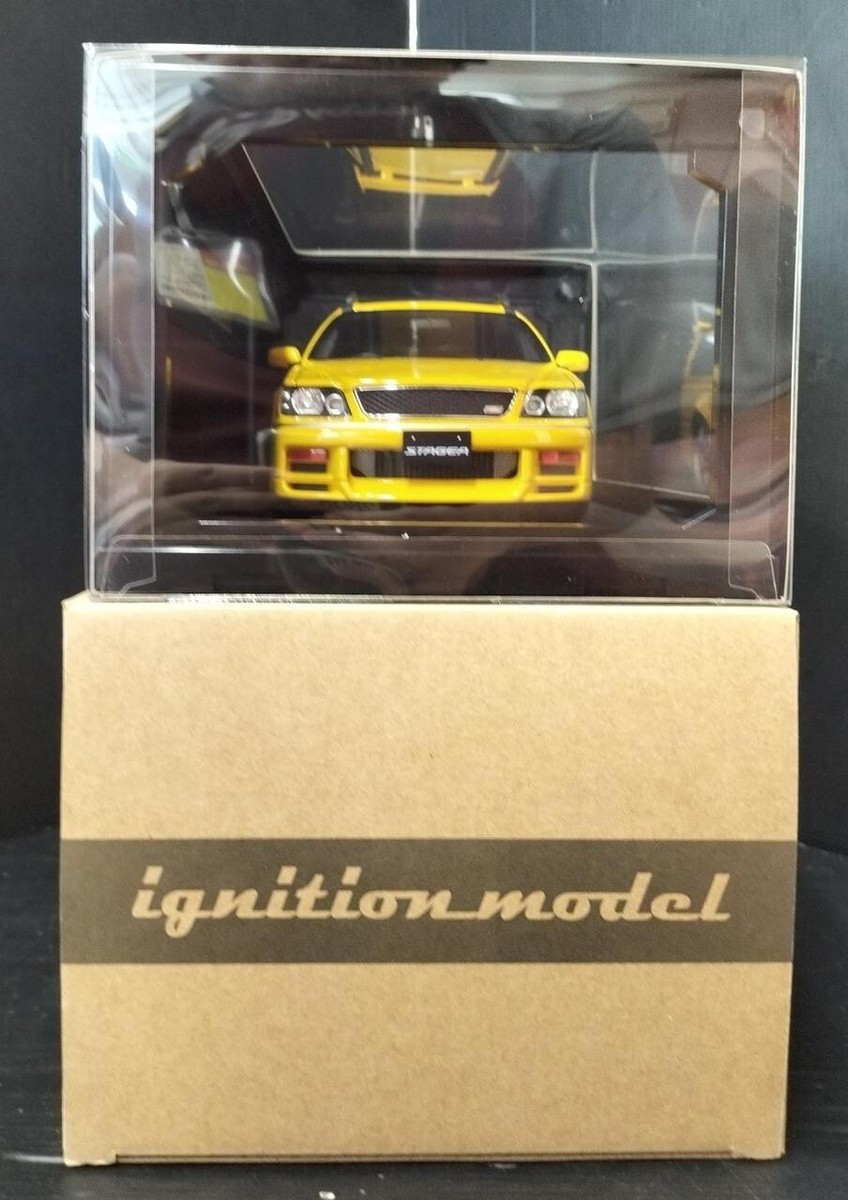 Ignition Model 1/18 Nissan Stagea Yellow Model Car with Box | eBay