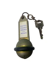 Vintage Hotel Pedra Negra Room Key & Fob #103