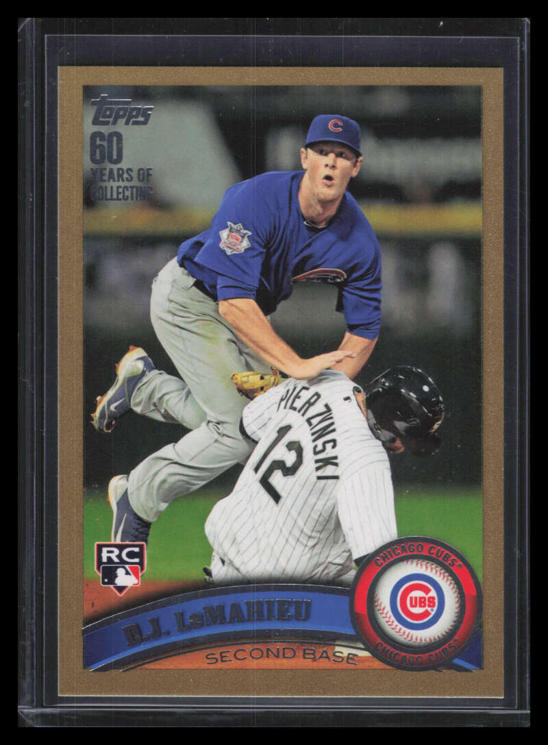 2011 Topps Update Gold us205 D. J. LeMahieu Rookie 325/2011