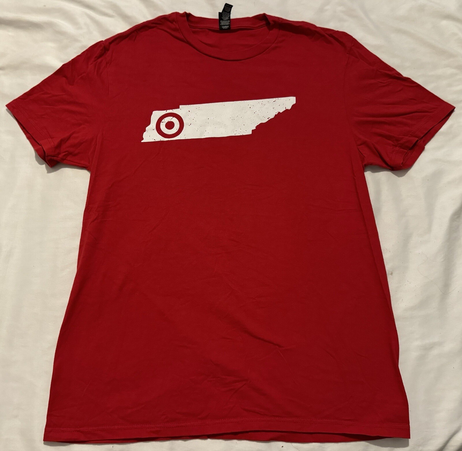 Target Ubiform Target Store Employee Uniform Red Sz L T-Shirt State Tennessee Memphis ...