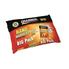 Grabber Hand Warmers 10 Pairs Air Activated Up to 7 Hours Heat Odorless