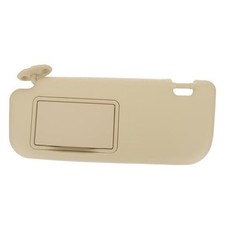 Driver Side Sun Visor with Mirror Replacement Car Interior 36.5x16.5cm Beige