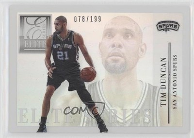 2012-13 Elite Series Elite Series 78/199 Tim Duncan #20 HOF 1gt