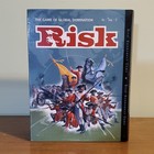 Risk Bookshelf Game Board Game Set w/ Officers & Command Manual 2+ Players 10+ — photo 3