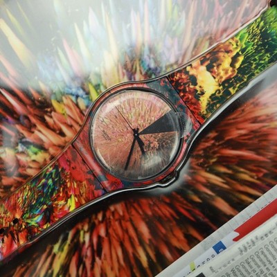 Swatch Uhr OFF José Carlos Casado SUOZ162 Boxed Set 2013 Artist Special NEU