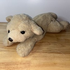 FAO Schwarz Golden Labrador Retriever Puppy Dog Plush Stuffed Animal Lab Yellow