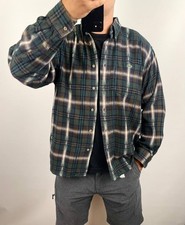 Lacoste Chemise vintage 90's flannel shirt plaid size 42 , Large