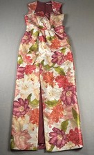 Kay Unger Dominique In Coral Reef Column Gown Dress Size 4 Gala Mother Of Bride