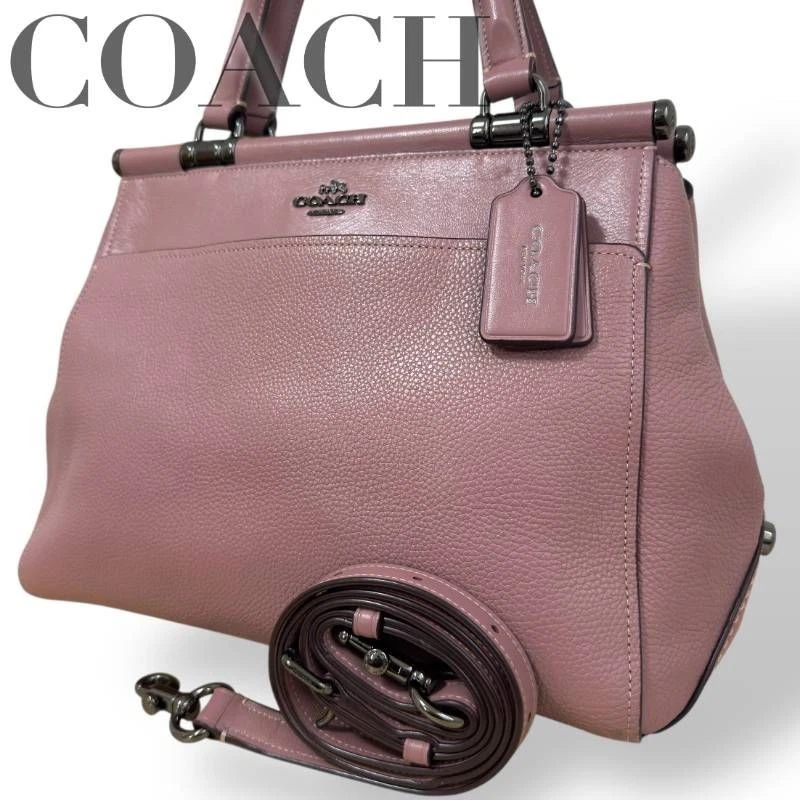 COACH　ハンドバック COACH（コーチ） モコモコが可愛い COACH CZ101 カーゴ トート バッグ
