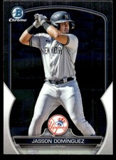 Jasson Domínguez 2023 Bowman #BCP-18 Yankees MLB READ FREE SHIP AutographDen