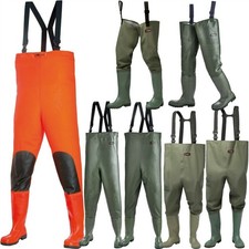 NORWAY Wathose Anglerhose Angelhose Teichhose Watstiefel Watthose Seestiefel PVC