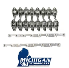 OEM GM LS3 Rocker Arm Set with MM Billet Stands - L99 L76 L77 L92 LY6 L96 LSA