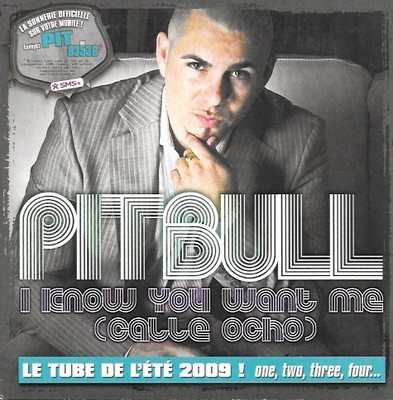 Pitbull I Know You Want Me (Calle Ocho) - CD
