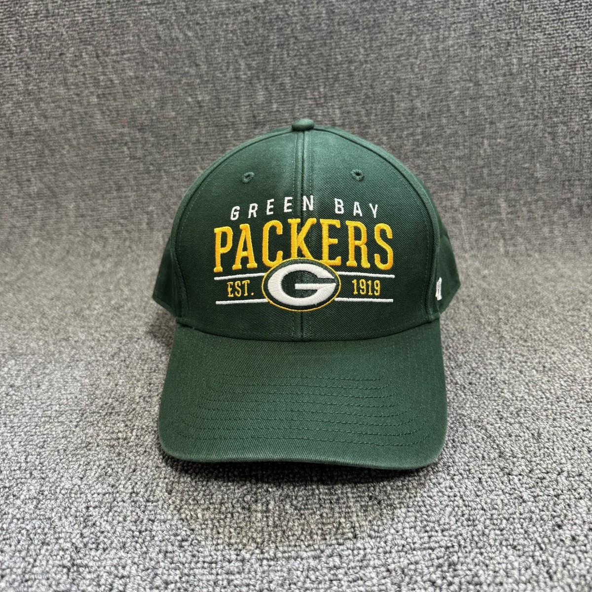 '47 Brand Green Bay Packers Dad Hat Strapback Green OSFA NFL Cap