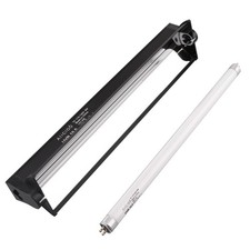 Aiicioo T5 UVB Lighting Combo Kit - 12 Light Fixture Desert 10.0 Terrarium Ho...