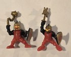 Fisher Price Great Adventures DRAGON DUEL Red Knight Figures Lot of 2 Set #77061 — photo 1