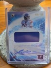 2025 Topps Resurgence Jaxson Dart Radial Rookie Patch Auto /125 RC GIANTS