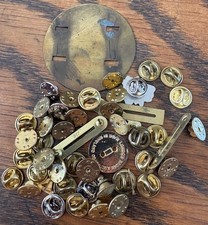 Military Badge fitments, Button Polish guards, job lot, vintage, all inc