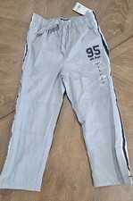 OshKosh B'Gosh Boys Athletic Pants 95 Ath. Dept. Blue with Stripe Size 6 NWT