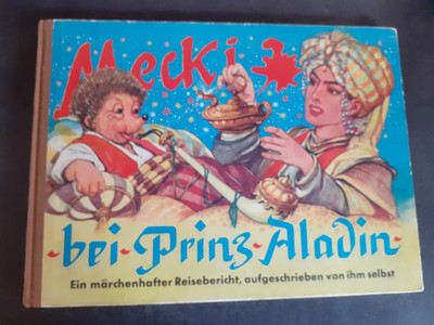 Mecki bei Prinz Aladin - Hammerich & Lesser 1. Auflage1958 (13200)