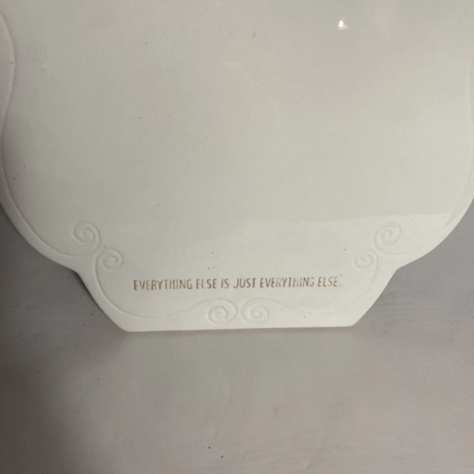 Tablero y marcador de borrado en seco de cerámica vintage Foto 3 de 4