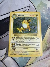 Raichu [Shadowless] #14 Prices | Pokemon Base Set | Pokemon Cards