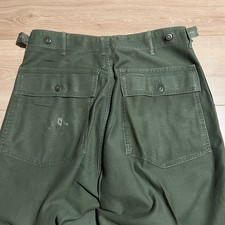 Vintage OG-107 Pants Mens Military Utility 50s/60s 32x32 Medium