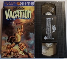 National Lampoon'S Vacation VHS Movie Tape TESTED Original VCR
