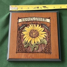 Sunflower Wooden Wall Hanging