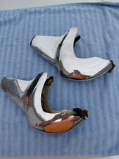 1957 Chevrolet Bel Air Accessory Front Bumper Guard Plated Rh Lh Original Gm