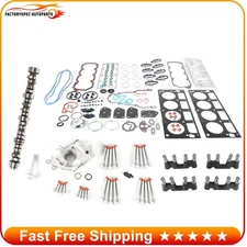 Non-AFM/DOD Camshaft Lifter Kit w/Head Gasket Set  For Chevy GMC 5.3L V8 2007-14