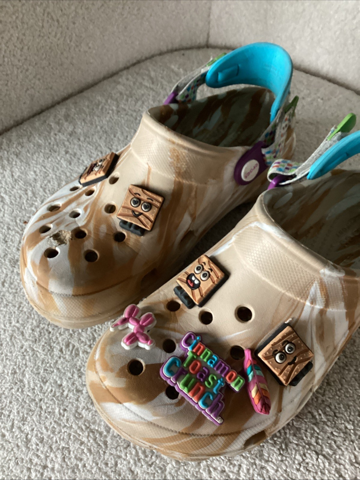 Crocs Cinnamon toast Crunch Limited Collaboration Clog  US Men’s 5 / Women’s 7 image 2
