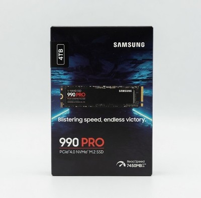 Samsung 990 PRO 4TB NVMe SSD - Nagelneu Versiegelt - PCIe 4.0