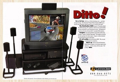 1998 Gateway 2000 Destination DMC Original Advertisement Promo v1