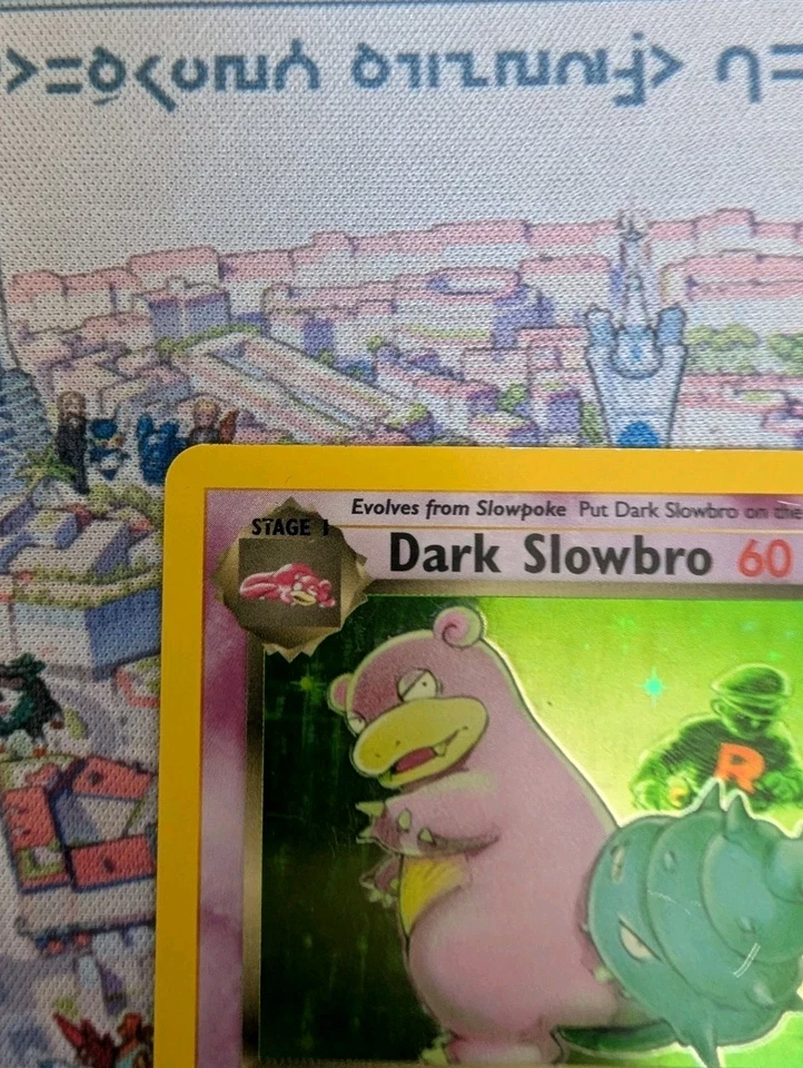 Dark Slowbro 8/110 Holo Rare Legendary Collection LP Vintage WOTC - Pokemon TCG - Image 4 of 4