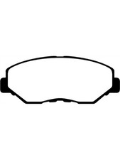 EBC 13-15 For Acura ILX 1.5 Hybrid Greenstuff Front Brake Pads (DP21655)