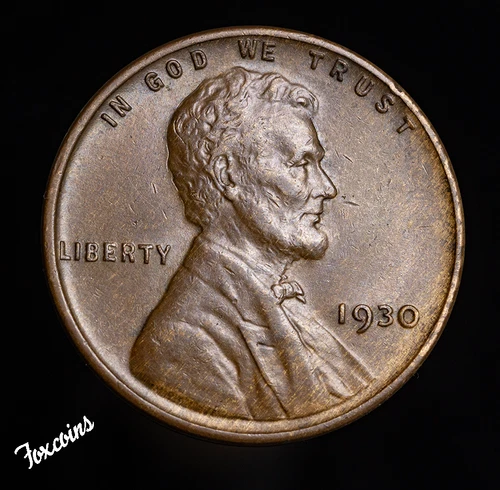 ✅  1930-P Lincoln Wheat Cent - AU