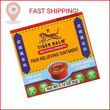 Tiger Balm, Red Pocket Size Tin, Extra Streng...