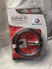 Targus Notebook Security DEFCON CL Serialized Combo Cable Lock Model: PA410U
