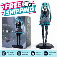Hatsune Miku Anime Figure PVC Collectible Statue w/ Display Box Gift