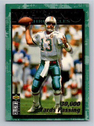 Dan Marino #DM5 — 1995 Collector's Choice Dan Marino Chronicles football card
