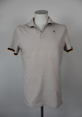 K-WAY Men's Polo Shirt Size L Casual Vintage Classic Versatile