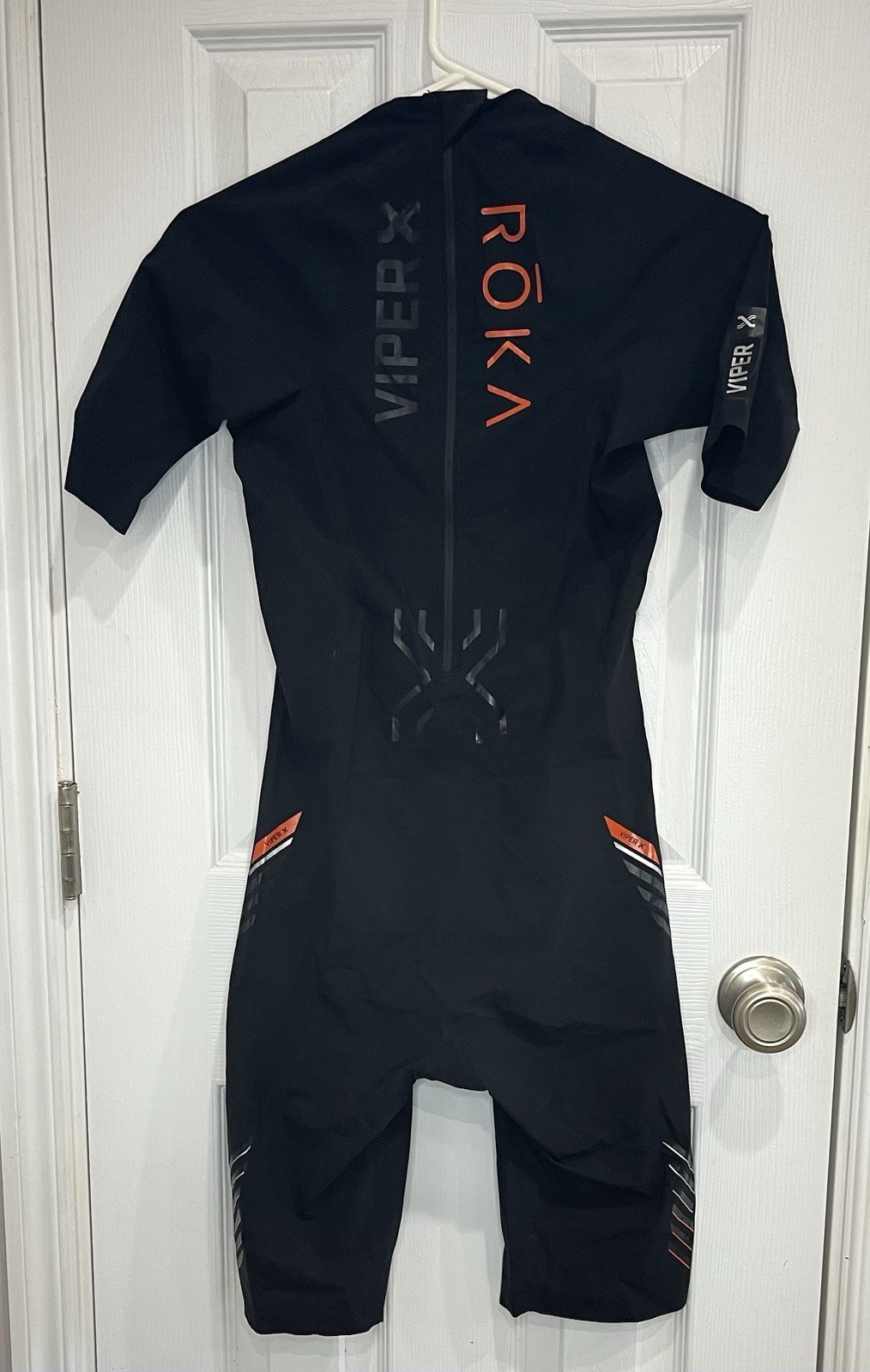 ROKA VIPER X SWIMSKIN Medium SHORT SLEEVE Triathlon Ironman