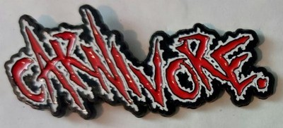 Carnivore Pin Badge Thrash Metal Type O Negative Repulsion